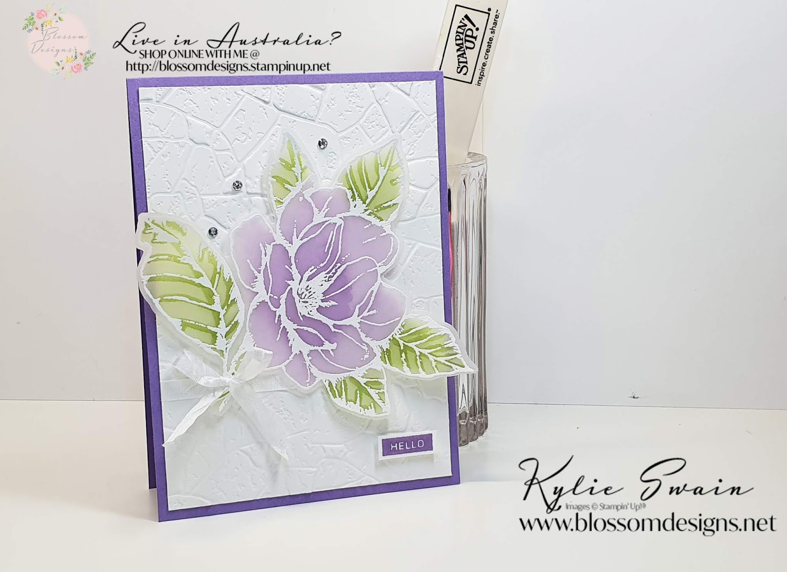 Blossom Designs: Highland Heather Magnolia