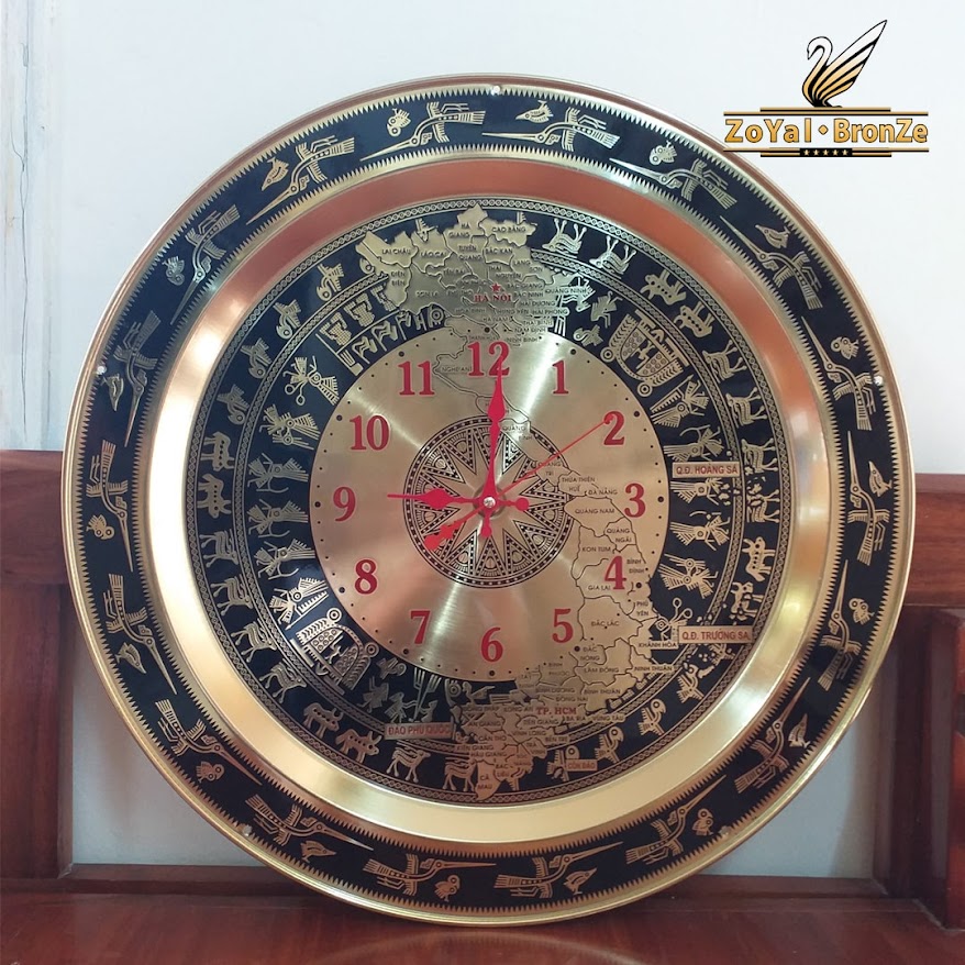 [A117] Top 10 mẫu mặt trống đồng treo tường mang ý nghĩa tốt lành