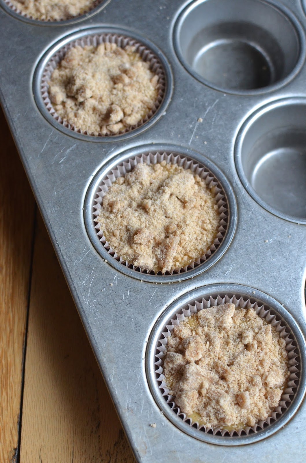 Playing with Flour Small batch coffee cake muffins (and other things)