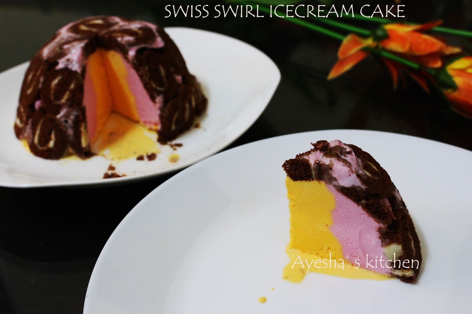 SWISS SWIRL ICE CREAM CAKE ICE CREAM CAKE RECIPE