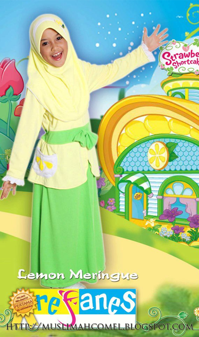 Koleksi Gaun Kanak kanak Muslimah Comel Gaya Terkini June 