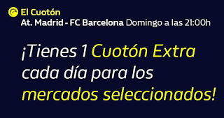 william hill 3 CUOTONES EXTRA Atletico vs Barcelona hasta 1 diciembre 2019 william hill 3 CUOTONES EXTRA Atletico vs Barcelona hasta 1 diciembre 2019