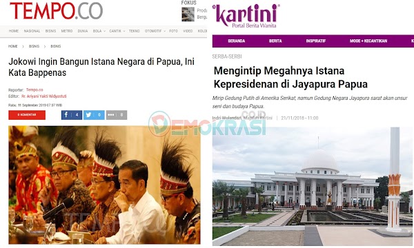 Istana Presiden Sudah Ada di Papua, Kenapa Jokowi Mau Bangun Lagi?