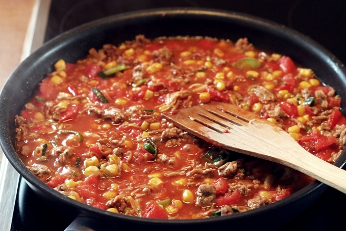 mexikanischer Gnocchi-Hackfleisch-Auflauf | Fashion Kitchen