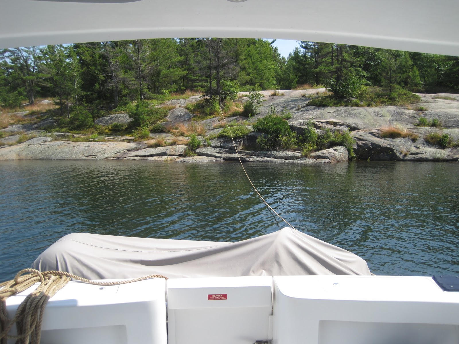 Boating With Sunset Delight Georgian Bay Canada Parry Sound To Regatta Bay