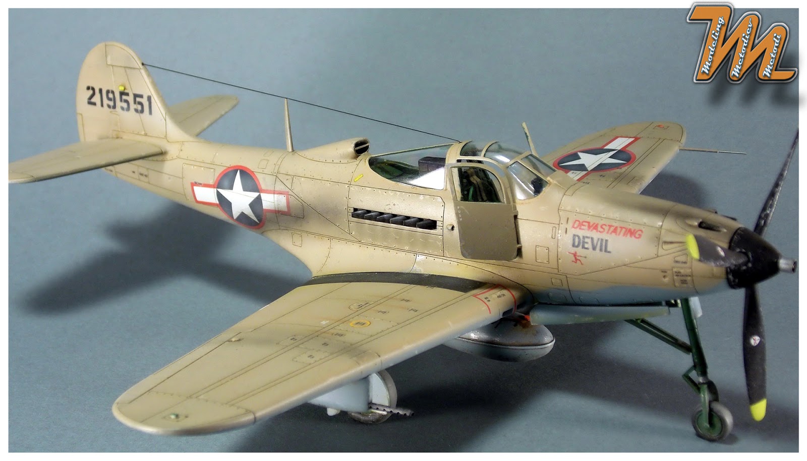 Bell P-39Q Airacobra, USAF, Eduard 1:48