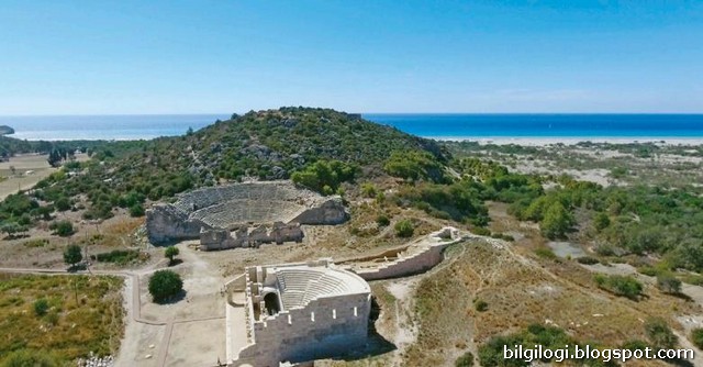 ANTALYA - Gökyüzünden Patara