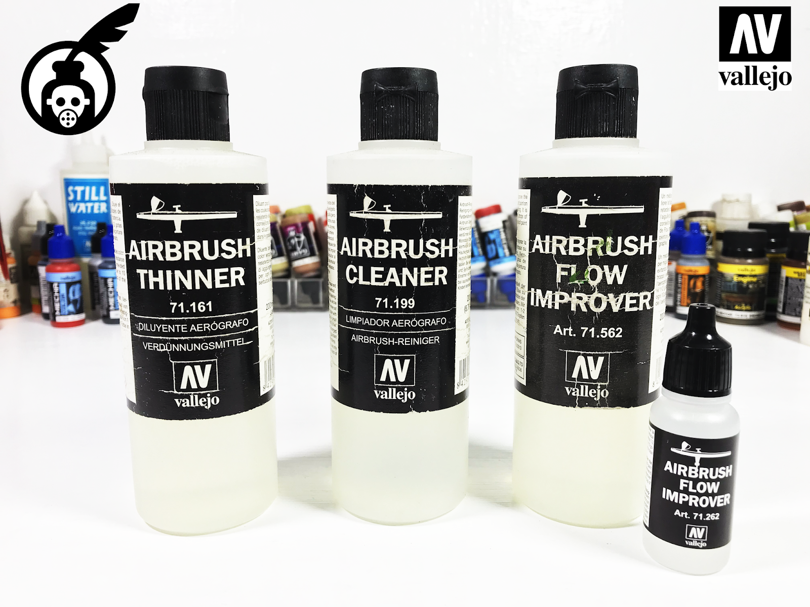 VALLEJO AIRBRUSH FLOW IMPROVER 200ml/60ml/32ml/17ml