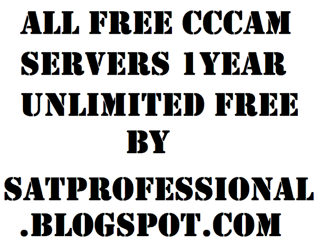 free cccam servers unlimited for today by satprofessional.blogspot.com