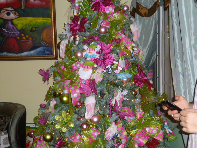 muñeco patas largas navideño
