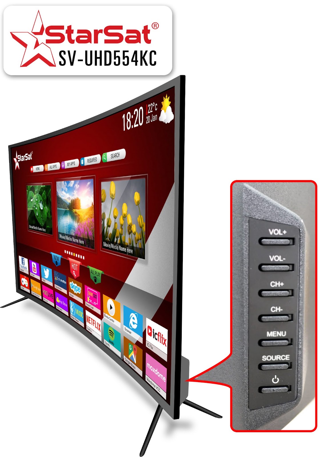 STARSAT UHD LED TV FIRMWARE