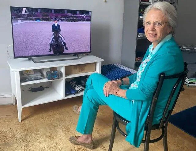 Princess Nathalie zu Sayn-Wittgenstein-Berleburg, is the national coach of the Danish national dressage team