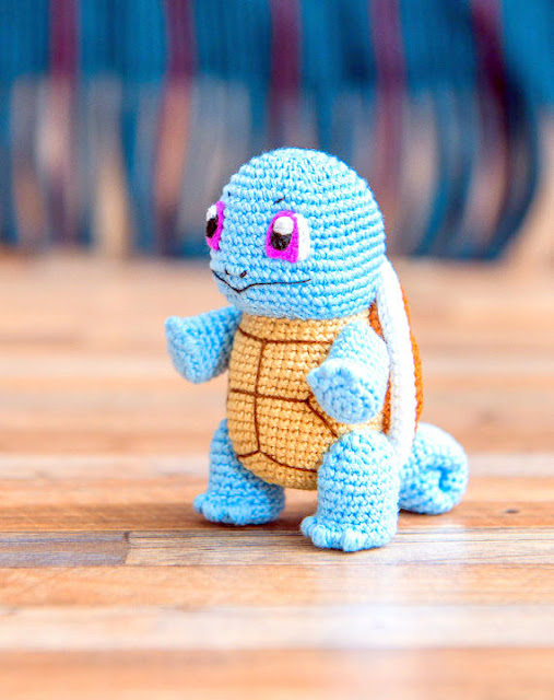 Squirtle pokemon Crochet pattern