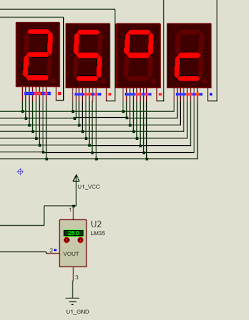 simulasi LM35 atmega 16 proteus