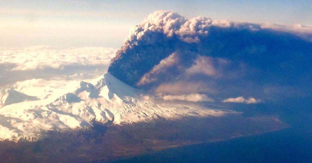 Alaska Volcano Eruption at Great Sitkin Island Sparks Red Warning