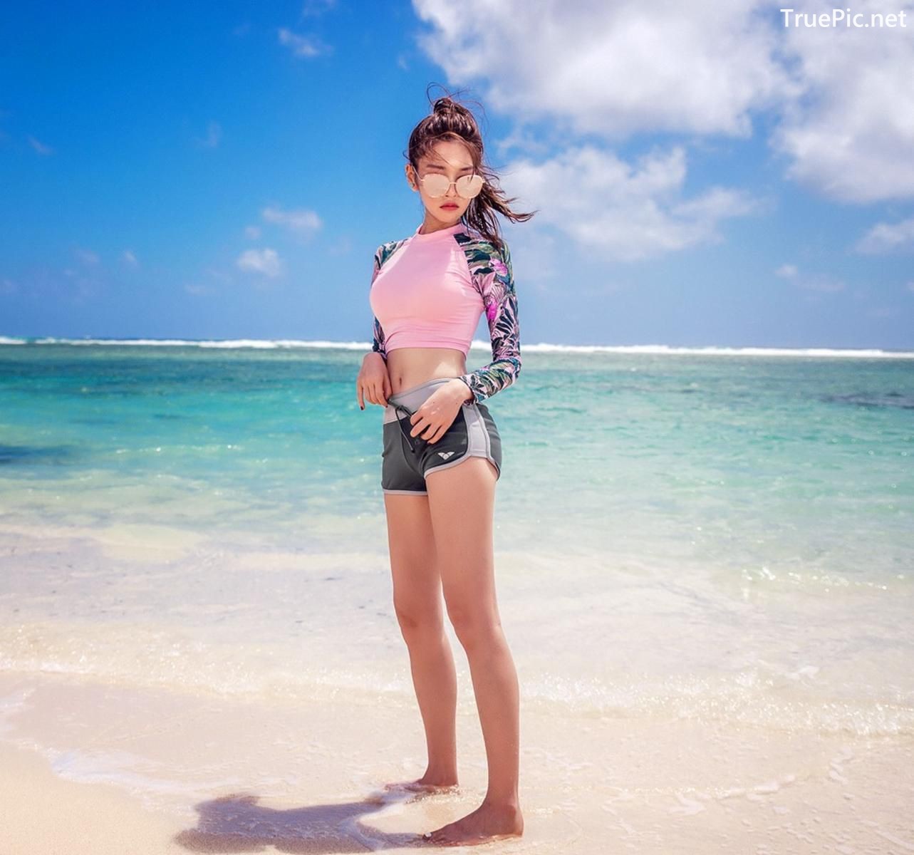 Image Korean Fashion Model - Park Jung Yoon - Summer Beachwear Collection - TruePic.net - Picture-65