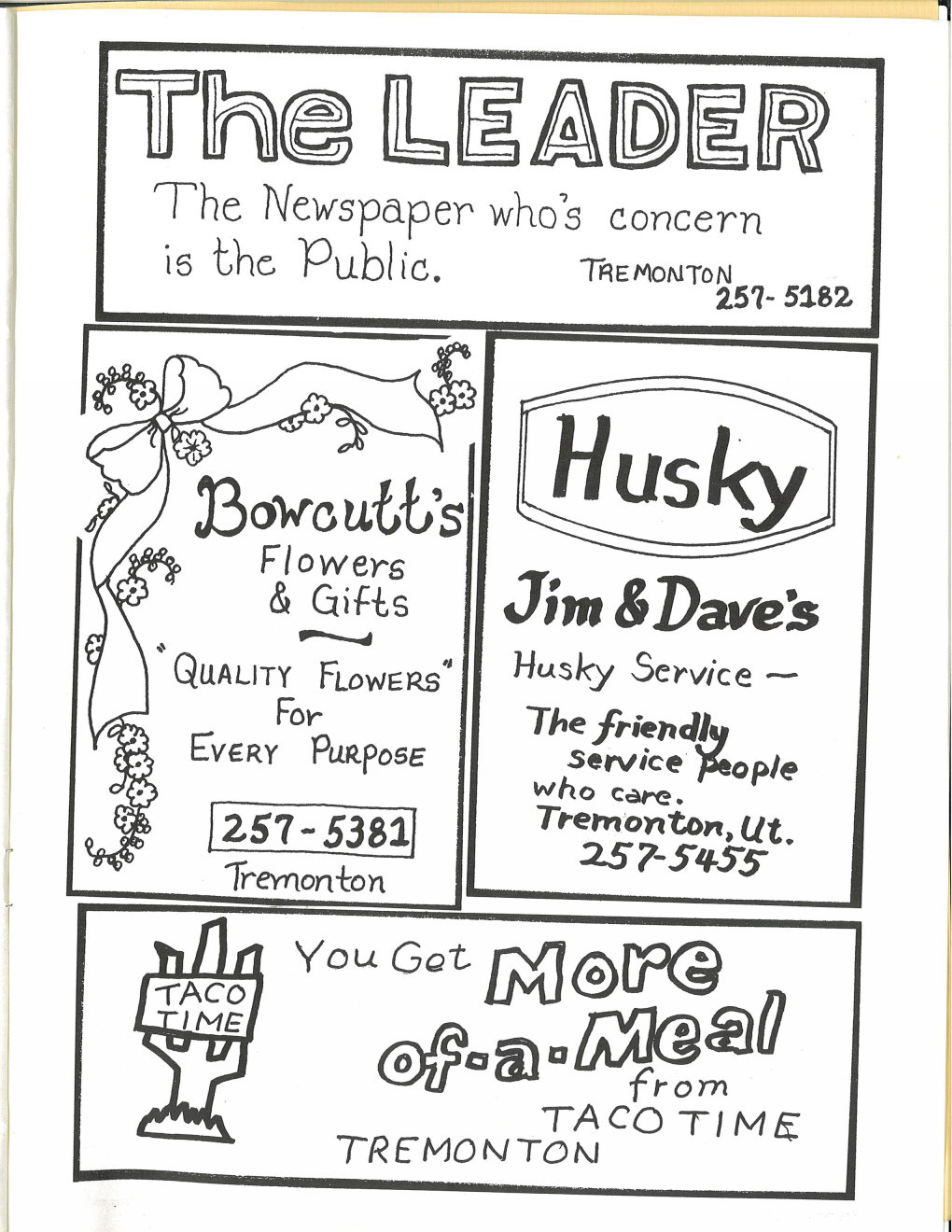 Historical Honeyville Utah 2019