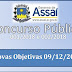 CONCURSO PÚBLICO DE ASSAÍ - PROVAS OBJETIVAS 09/12