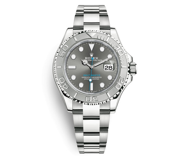 Rolex Yacht-Master 40 mm grey dial watch replica 126622