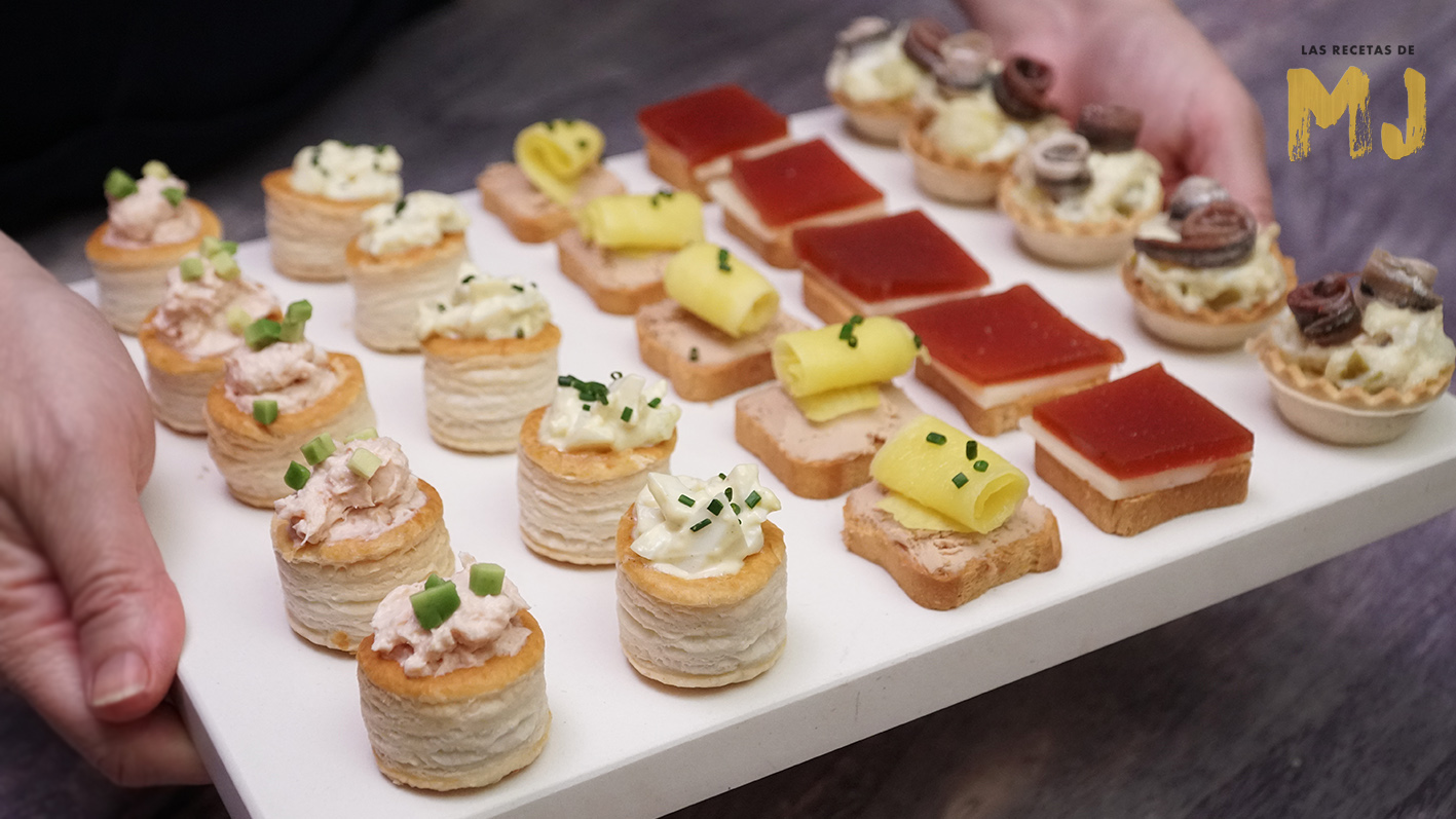 CANAPÉS FÁCILES Y VARIADOS PARA NAVIDAD - Las Recetas de MJ