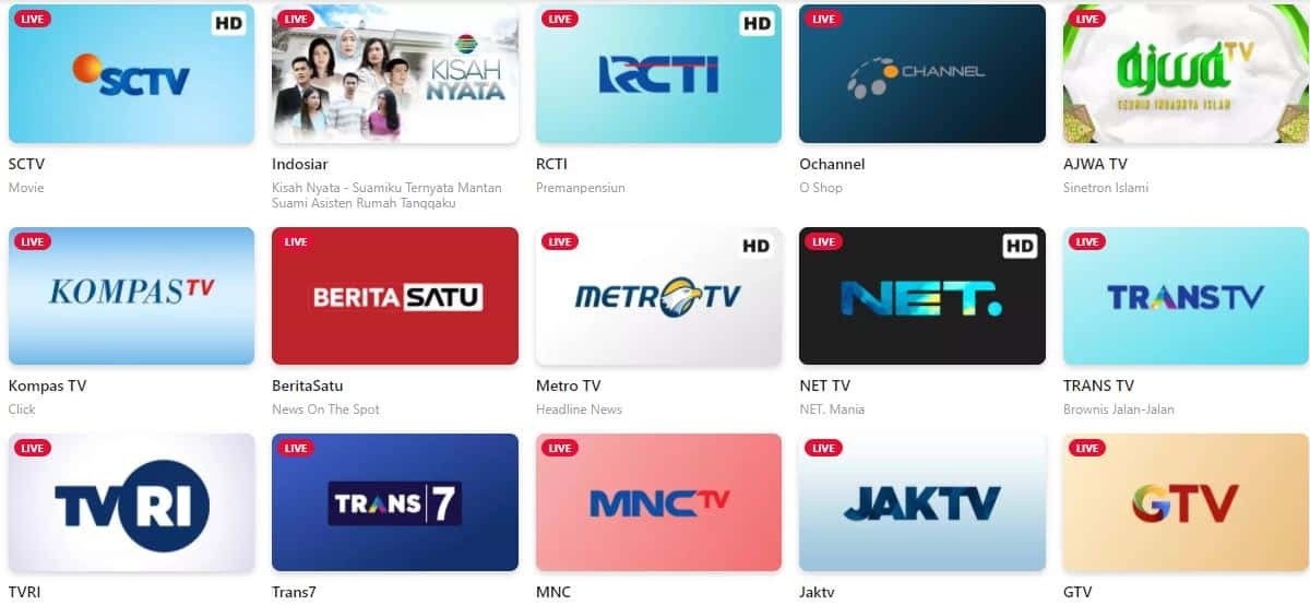 Cara Nonton Tv Di Hp Android Gratis Tanpa Aplikasi Review Teknologi Sekarang