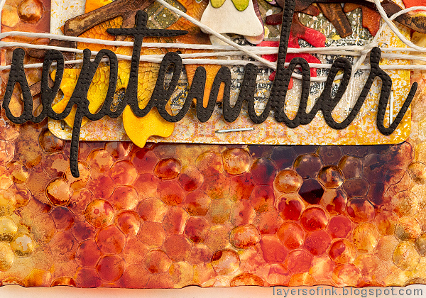 Layers of ink - Embossed Acetate Autumn Tag Tutorial by Anna-Karin Evaldsson