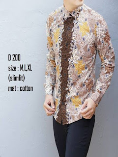 baju batik pria di tanah abang