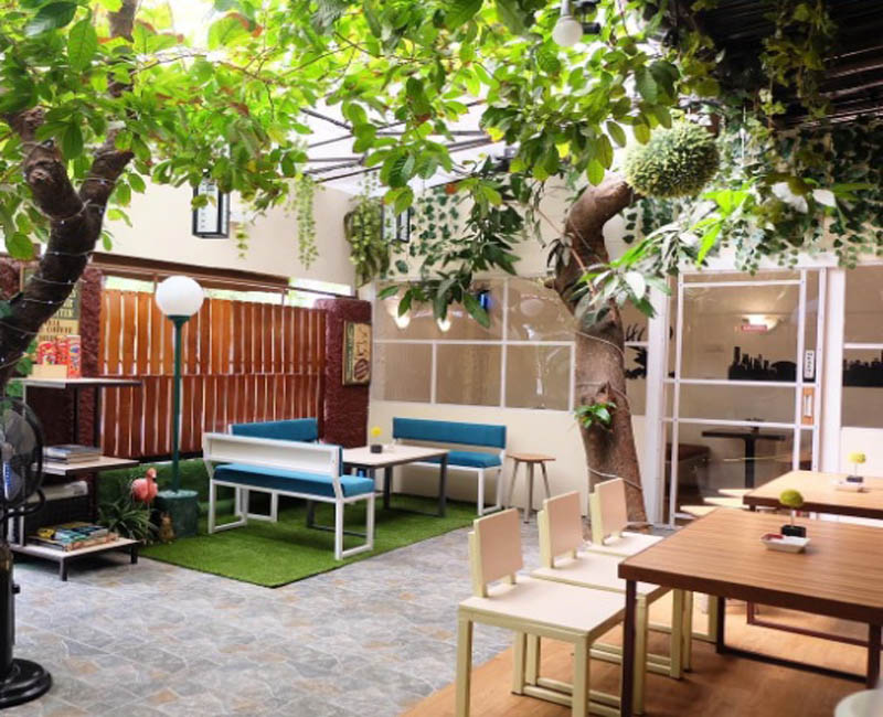 Desain Cafe Outdoor Minimalis