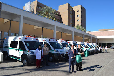 Fortalece IMSS servicio de ambulancias en Sonora 