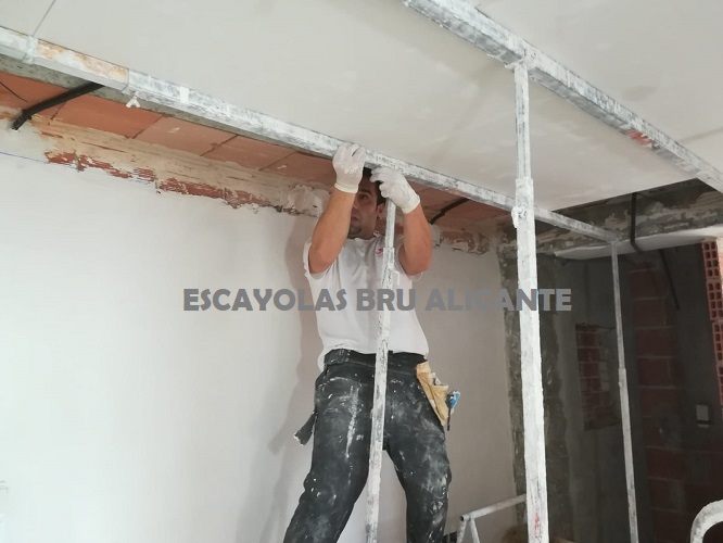 Escayolas Bru Alicante: Techos Fijos