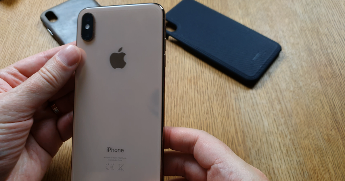 My iPhone XS Max after using it for exact two years