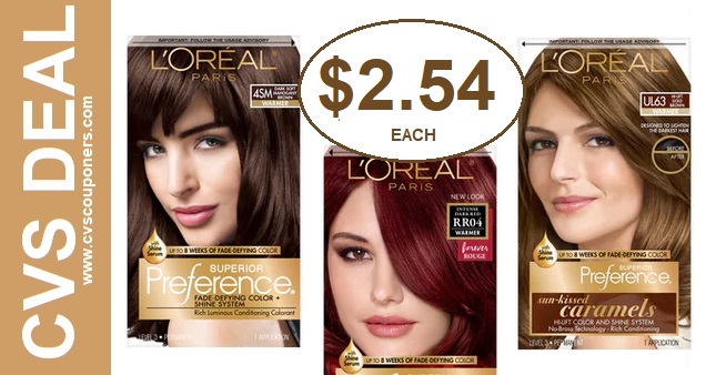 L'Oreal Hair Color CVS Deal 811-817