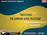 ONLINE workshop on  "Mastering The Common Sense Investing!"
