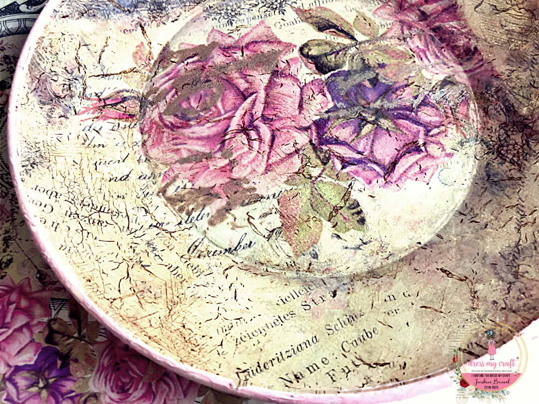 Dress My Craft Reverse Decoupage Ft. Rice Papers Video Tutorial