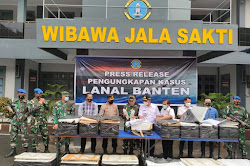 Lanal Banten Gagalkan Penyelundupan 77.971 Benih Lobster ke Vietnam