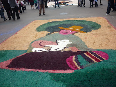 Imagenes Cajamarca: Alfombras del Corpus Christi Cajamarca