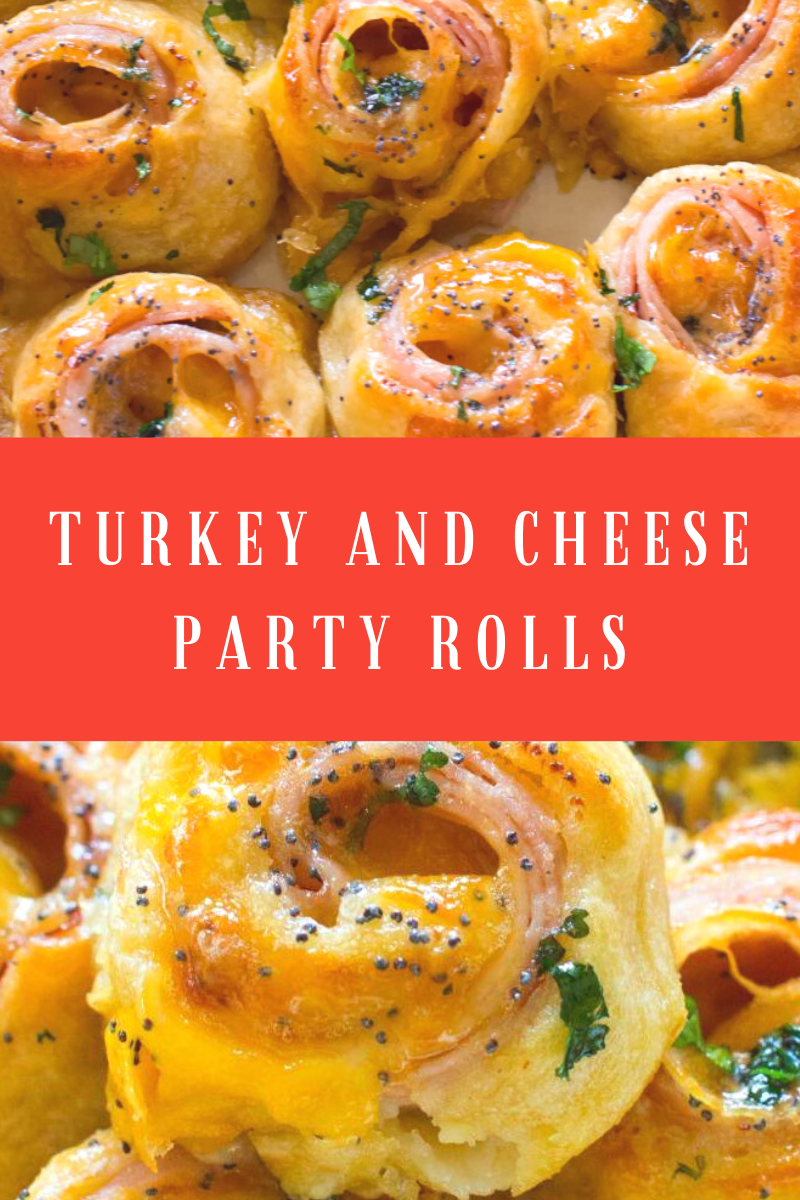 Turkey and Cheese Party Rolls! - Dinner Recipesz