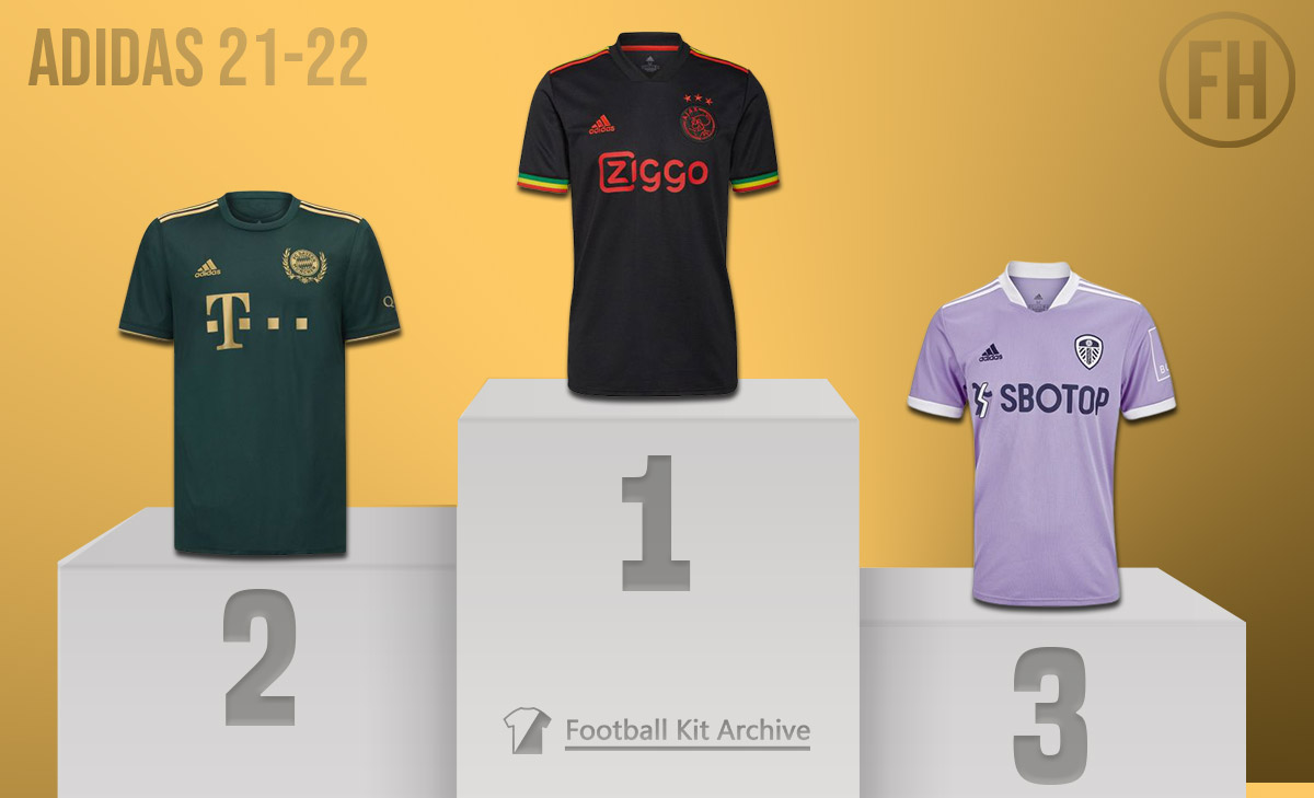 best adidas football shirts