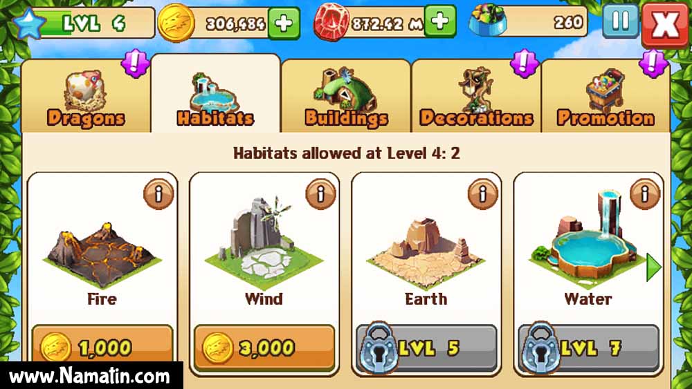 Cheat Dragon Mania Mod Apk Offline Unlimited Gems & Money Namatin