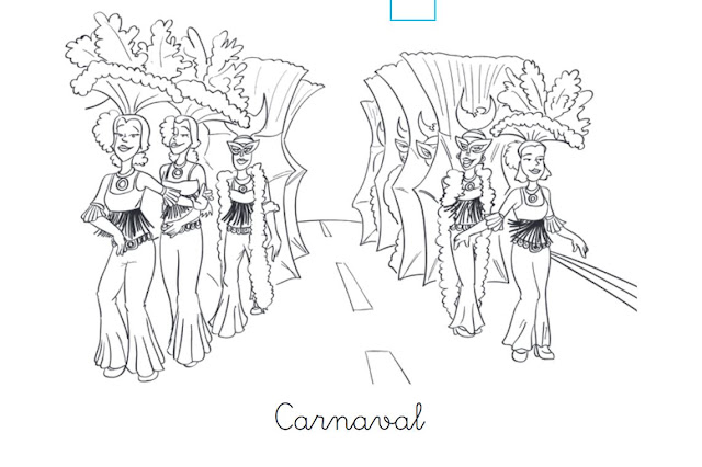  colorear carnavales islas canarias