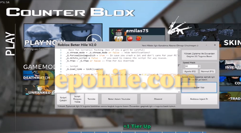 Roblox Counter Blox Aimbot, ESP Hilesi Beter Exploit 2021 CBRO