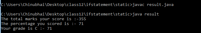 10. Write a Java program to input marks of five subjects Physics ...