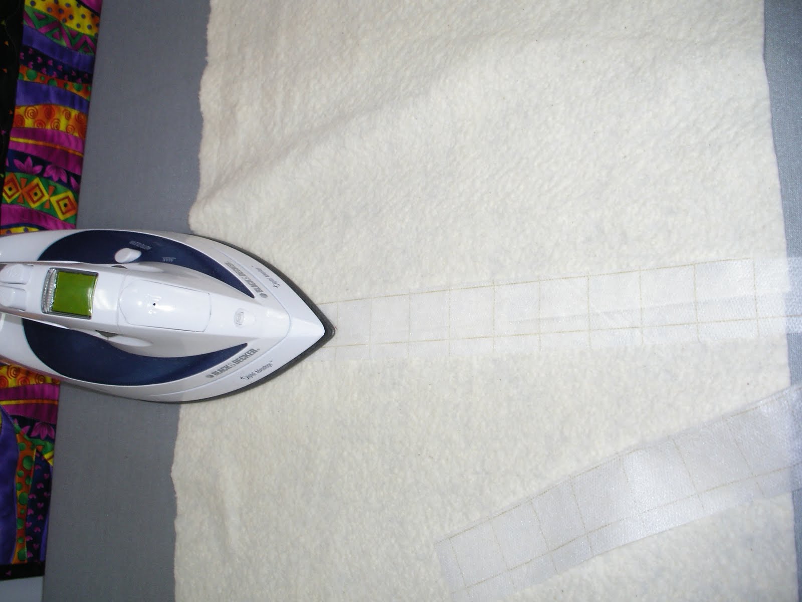 Linda's Quiltmania How to join batting together