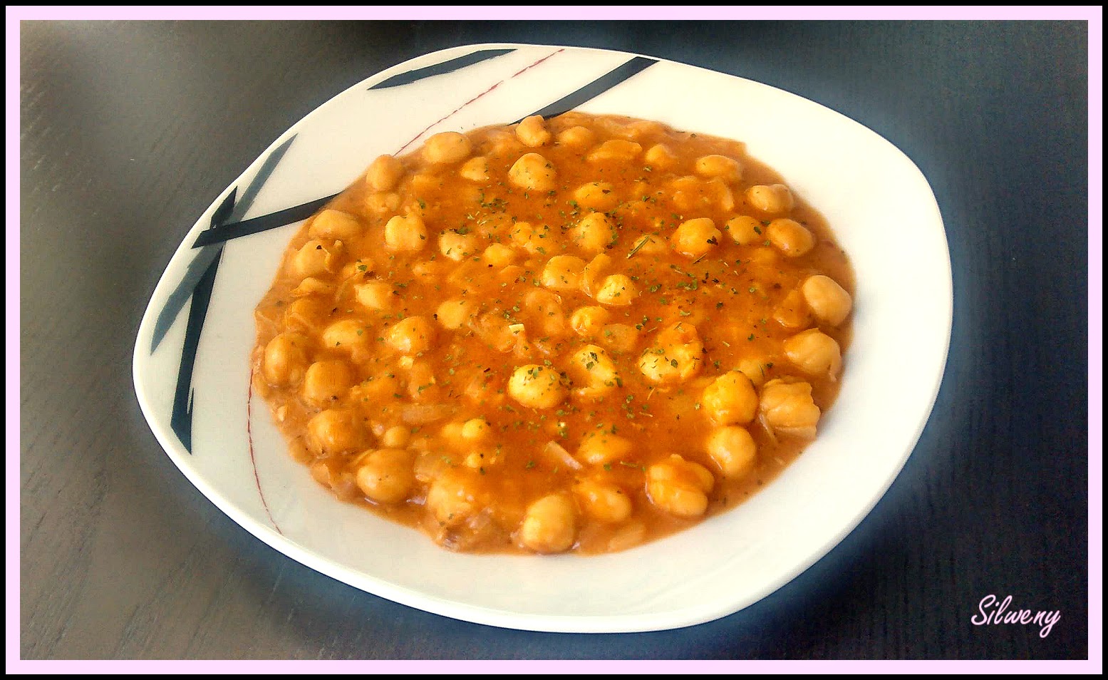 Come con Silweny Garbanzos guisados con tomate