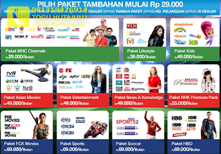 Daftar Terbaru Paket Indovision 2021 | 081319476914