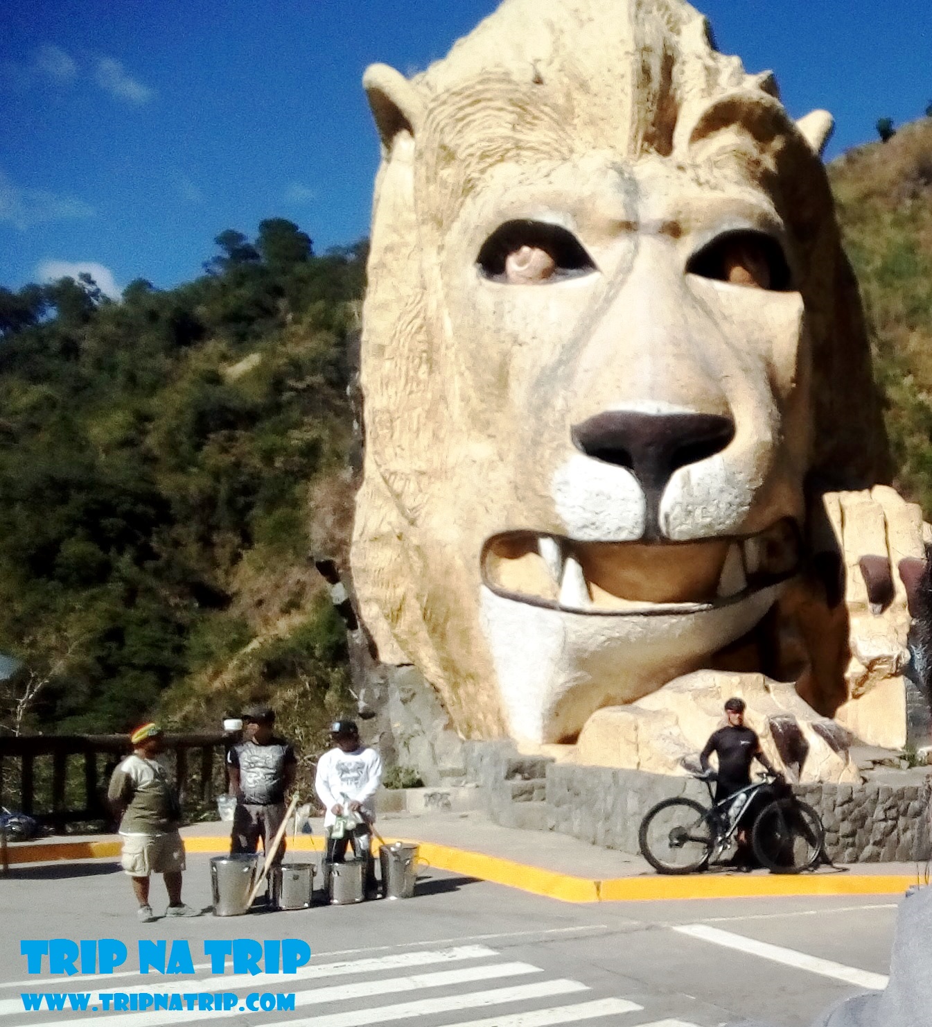 Fascinating and Sculpture "The Lion's Head" Baguio City