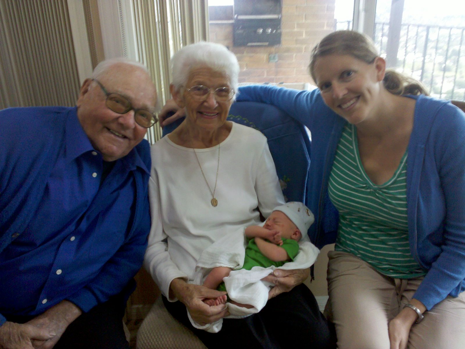 Sean Gardinier's MoBlog: Knox, Meet Your Great Grandparents!