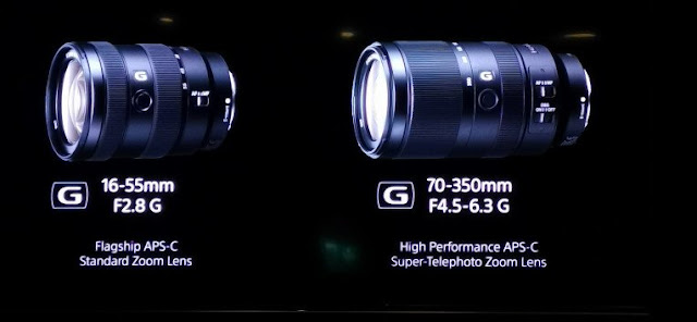 Sony: the a6100 and the top a6600 Sony: the a6100 and the top a6600