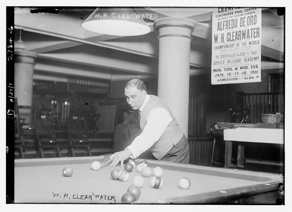 Vintage Photos of Billiards/Pool Players in the Early 1900s Vintage
