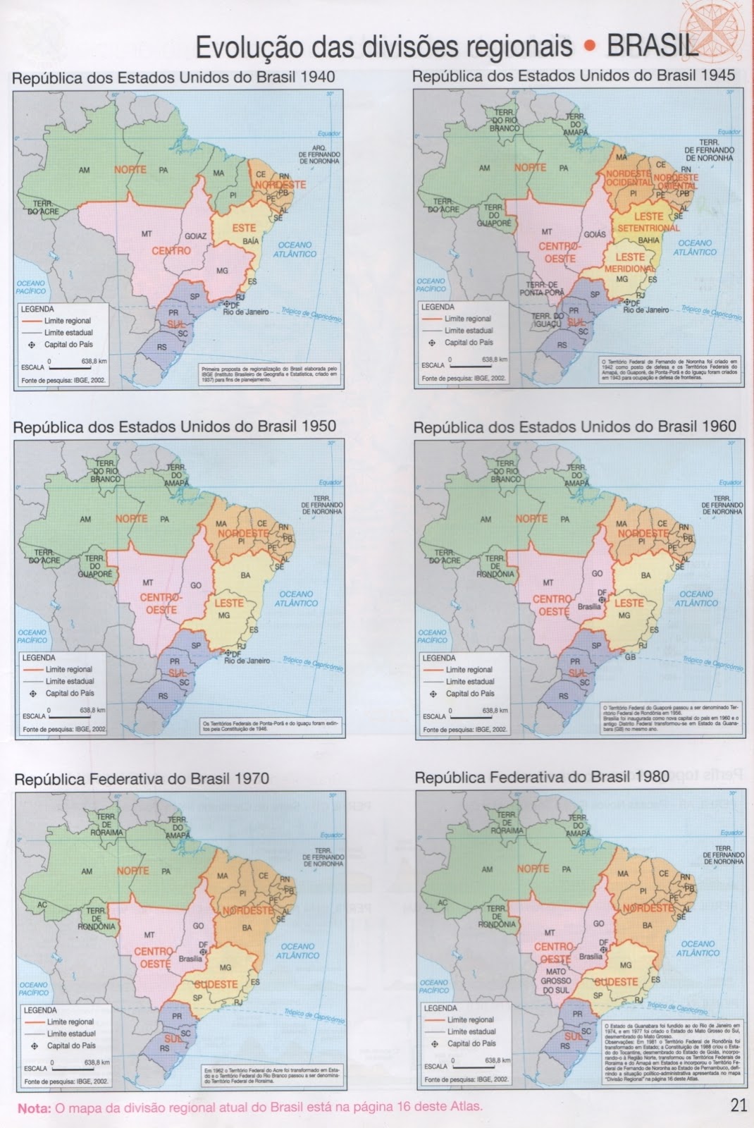 Professor Wladimir Geografia Regionalizações do Estado Brasileiro